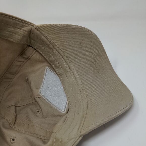 Unbranded Men's Panama City Beach FL Strapback Hat Tan OSFA Embroidered Logo - Picture 12 of 13